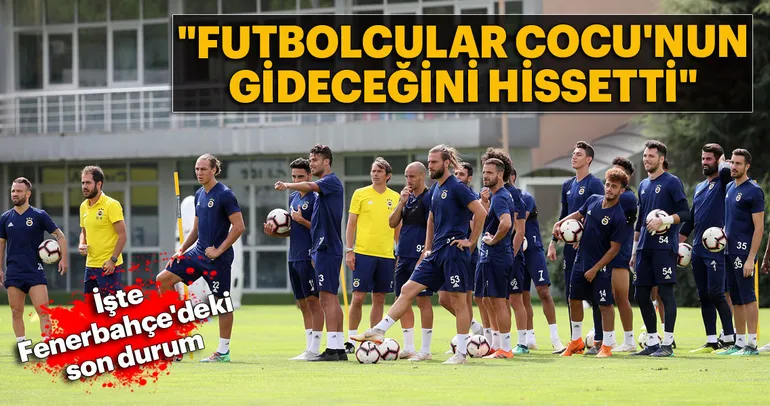 Futbolcular Cocu’nun gideceğini hissetti