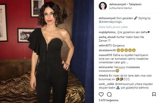 Ünlü isimlerin Instagram paylaşımları (26.01.2018)