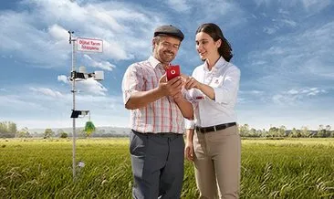Vodafone çiftçilerimizi dijitalleştiriyor