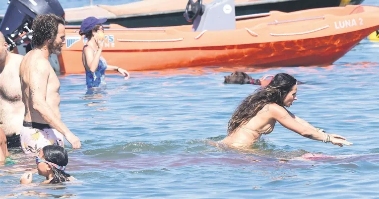 ‘Su çok soğuk, üşüdüm’