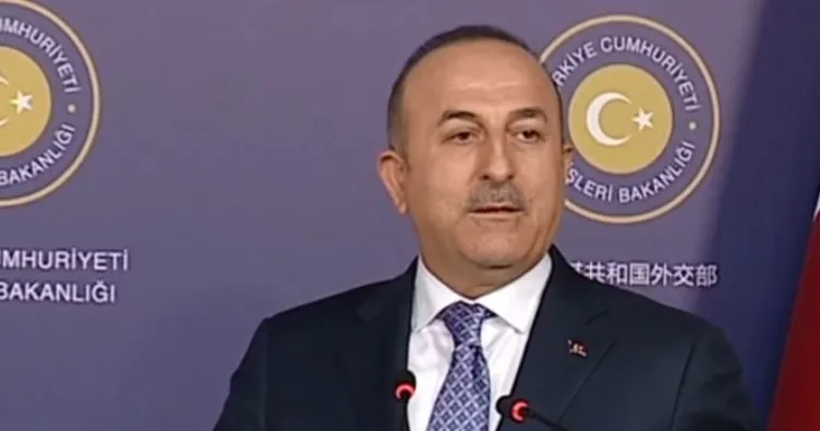 Mevlüt Çavuşoğlu: ABD metni önceden hazırlamış