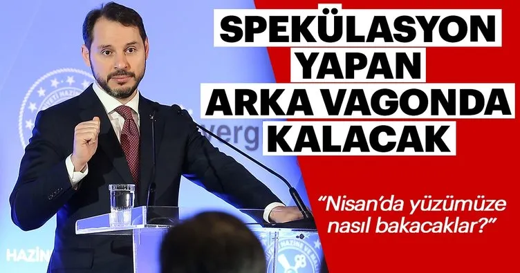 Spekülasyon yapan arka vagonda kalacak