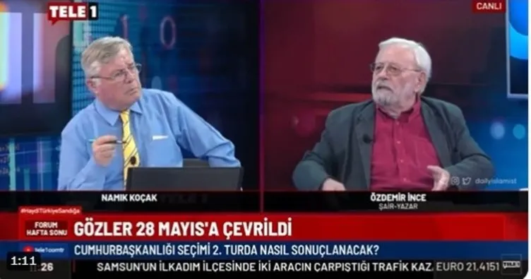 Cumhuriyet yazarı Özdemir İnce’den skandal ifadeler