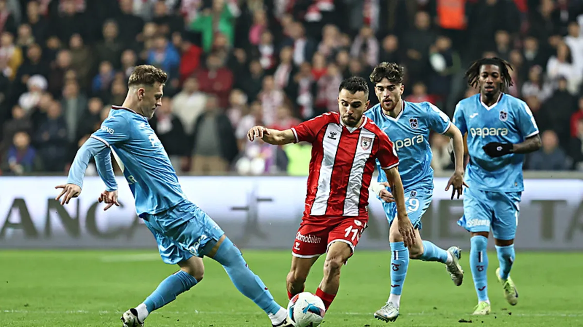 SON DAKİKA: Karadeniz derbisinde kazanan Samsunspor! Trabzonspor bir maç aradan sonra mağlup...