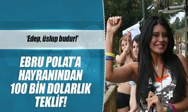 Şarkıcı Ebru Polat’a hayranından 100 bin dolarlık teklif