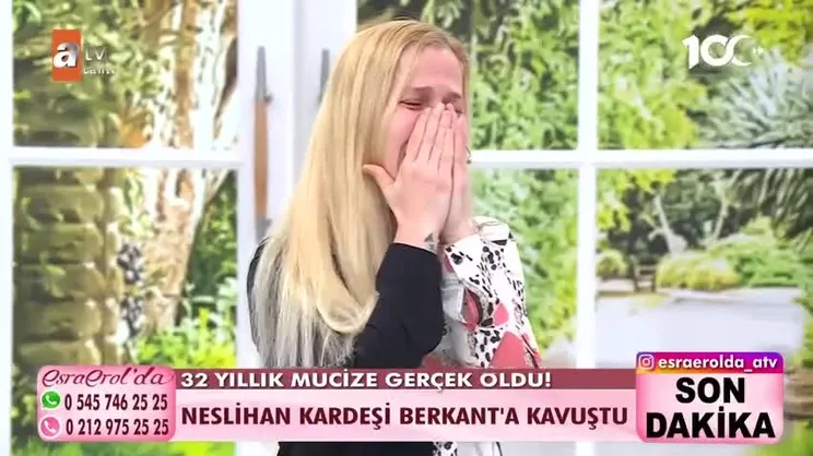 Ersa Erol'da gözyaşları sel oldu! 32 yıllık mucize canlı yayında gerçek oldu