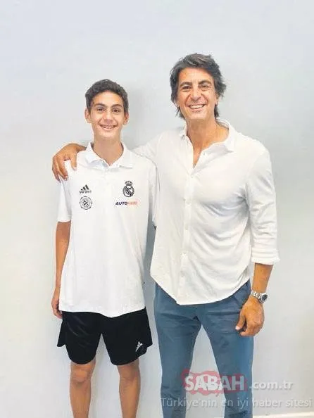 İbrahim Kutluay’ın 13 yaşındaki oğlunu Real Madrid kaptı! Demet Şener ve İbrahim Kutluay’ın gurur günü