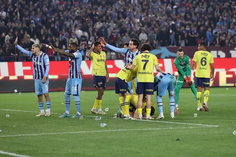 SON DAKİKA: Kim, kaç maç ceza alacak? Trabzonspor Fenerbahçe derbisinin faturası belli oldu