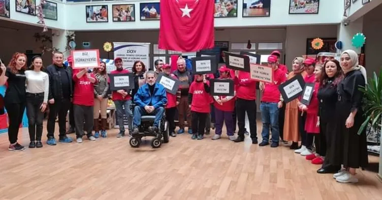 Down sendromluları unutmadılar