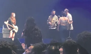 Bu da oldu! Rapçi Gazapizm seyirciye saldırdı