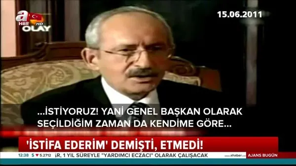 İşte bir dediği bir dediğini tutmayan CHP Lideri Kemal Kılıçdaroğlu'nun unutulmaz gafları...