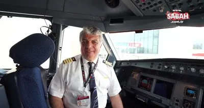 THY pilotu Ceyhan Yılmazcan 48 yıllık gökyüzü kariyerini noktaladı | Video