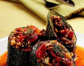 Bulgurlu Kabak Dolması