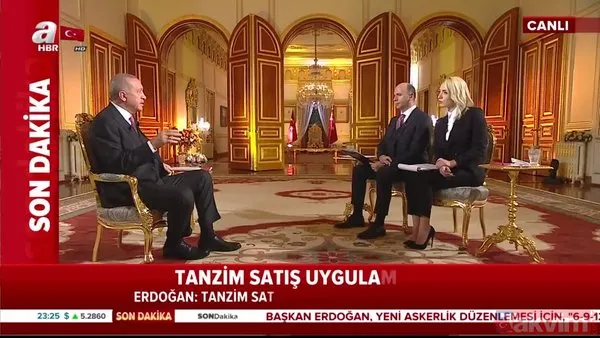 Başkan Erdoğan'dan tanzim satış uygulamasına ilişkin açıklama:Tüm yurda yayılacak...