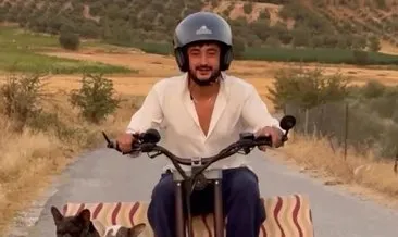 Scooter’a koltuk taktı! Köpeklerini bindirdi #mugla