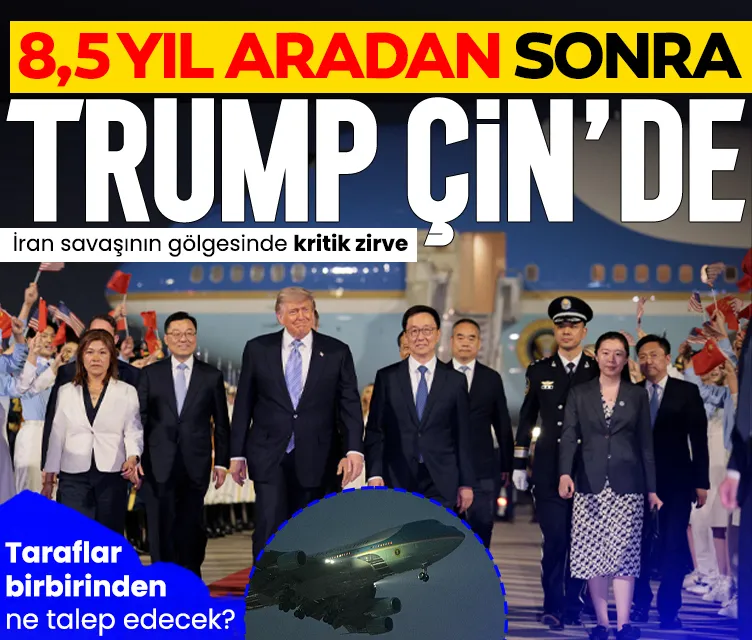 ABD Başkanı Trump Çin’de