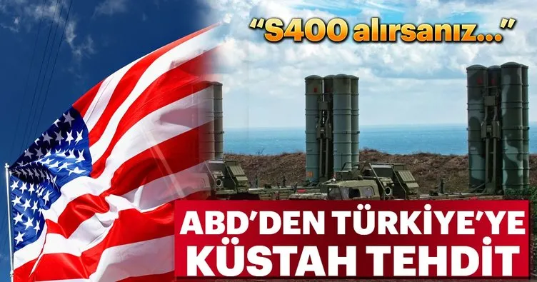 ABD’den Türkiye’ye küstah tehdit