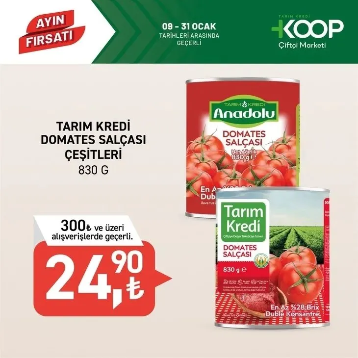 Tarım Kredi'de 16-20 Ocak fırsatları başladı! Bu hafta Tarım Kredi aktüel ürünleri neler? Tavuk, çay, sucuk, havlu kağıdı...