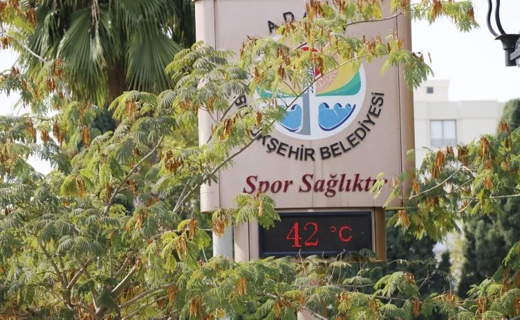 Adana’da termometreler 42 dereceyi gördü