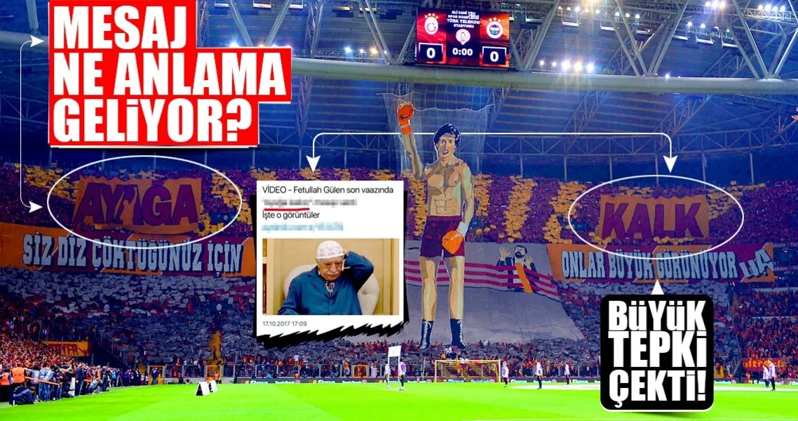 Derbideki Pankart Buyuk Tepki Cekti Spor Haberleri