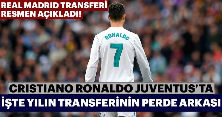 Son dakika: Cristiano Ronaldo resmen Juventus’ta