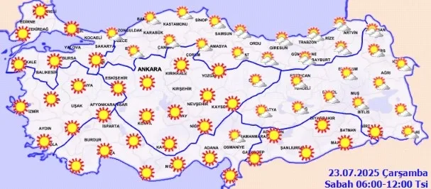 Son dakika: Meteorolojiden