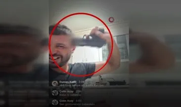 Canlı yayında dehşete düşüren olay! Yanlışlıkla kendini vurdu #ankara