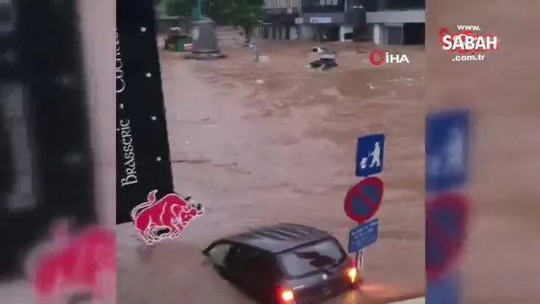 Belçika'daki sel felaketinde bilanço artıyor: Ölü sayısı 12'ye çıktı | Video