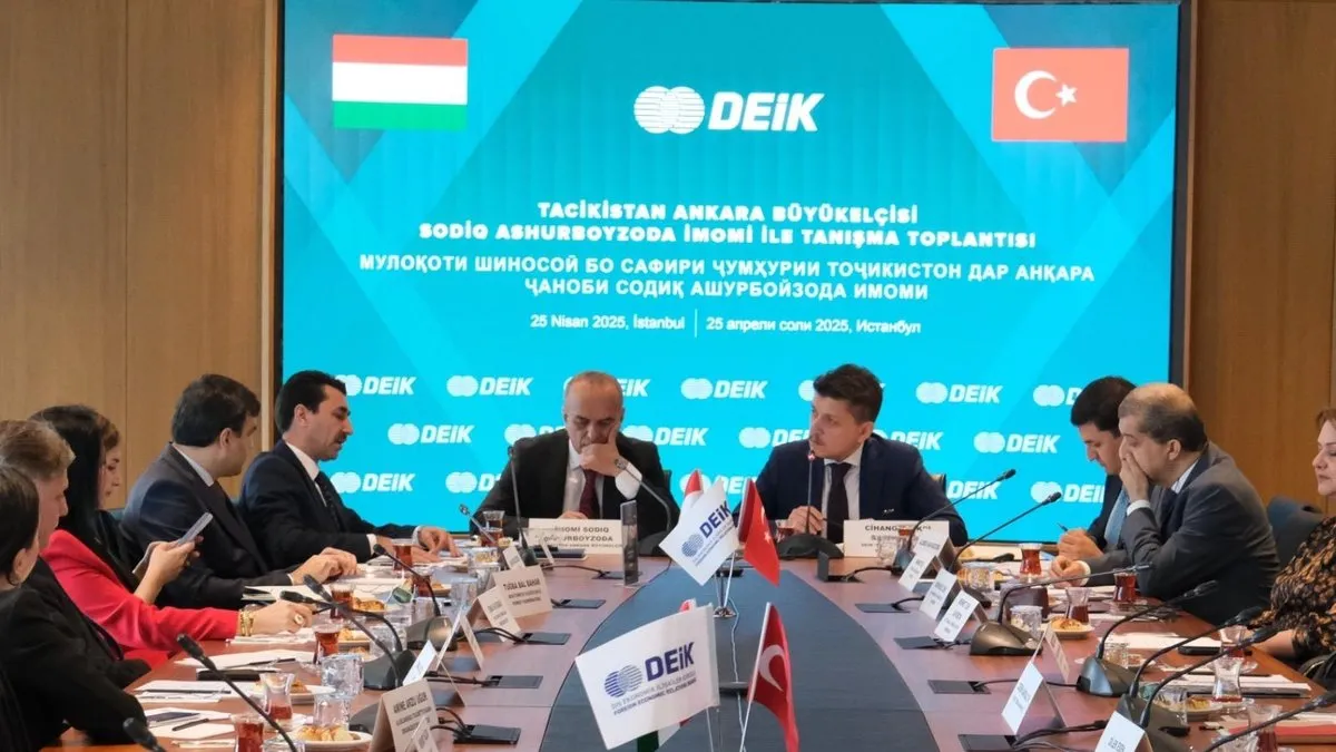 Tacikistan ile Türkiye arasında 3 milyar dolarlık dış ticaret