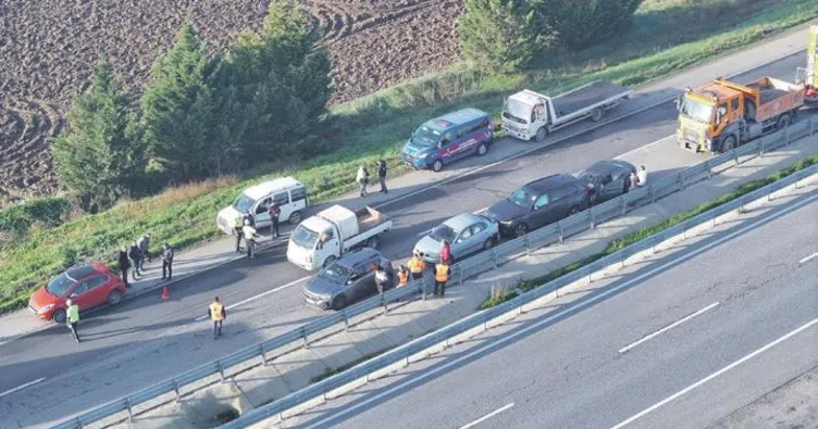 Otoyolda can pazarı yaşandı