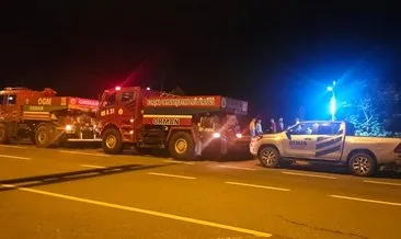 Bursa'daki orman yangınlarını söndürme çalışmalarına Trabzon ve Artvin'den destek #trabzon