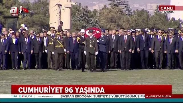 Cumhurbaşkanı Erdoğan ve Devlet Erkanı, Aslanlı Yol'da!
