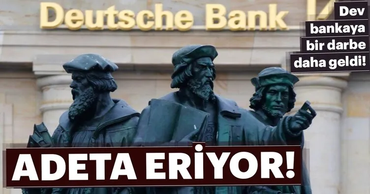 Deutsche Bank hisseleri erimeye devam ediyor