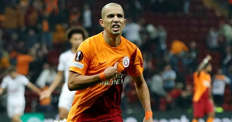 Sofiane Feghouli’den yeni sözleşme ışığı! Galatasaray’da mutluyum