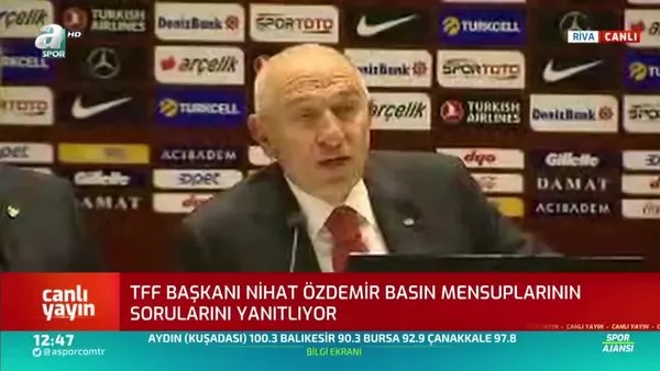 Nihat Özdemir: Cumhurbaşkanımız sporu siyasete karıştırmamamızı istedi
