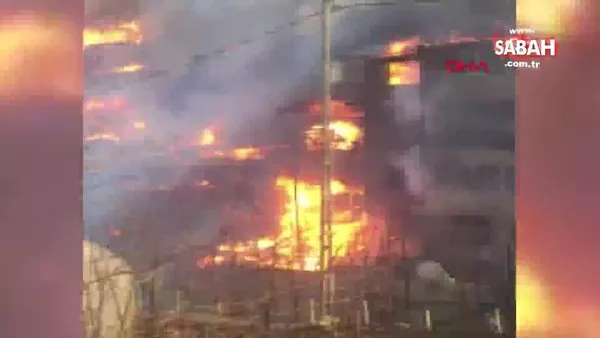 SON DAKİKA: Artvin'deki yangın dehşeti kamerada! 50'ye yakın ev alev alev yandı... | Video