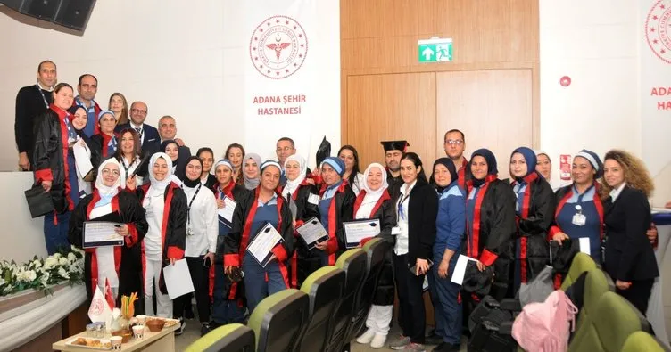 Adana Şehir Hastanesi ISS ekibi yeni yıla ‘Altın Diploma’ ile girdi