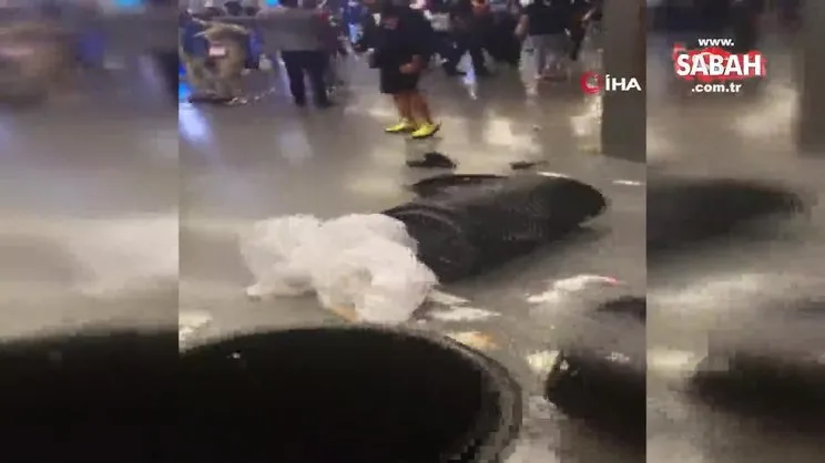 ABD’de boks maçındaki yanlış silahlı saldırı alarmı izdihama neden oldu: 16 yaralı | Video
