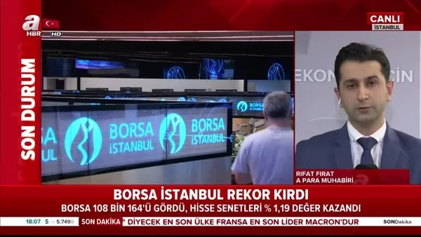 Borsa Istanbul Da Rekor Gunu Videosunu Izle Son Dakika Haberleri