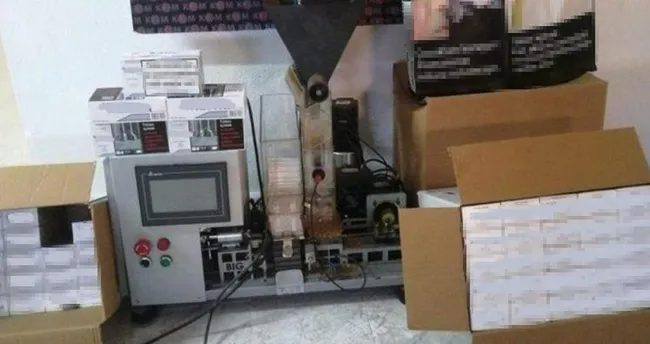 Kırıkkale’de 345 bin 800 adet makaron ele geçirildi Kırıkkale’de 345 bin 800 adet makaron ele geçirildi