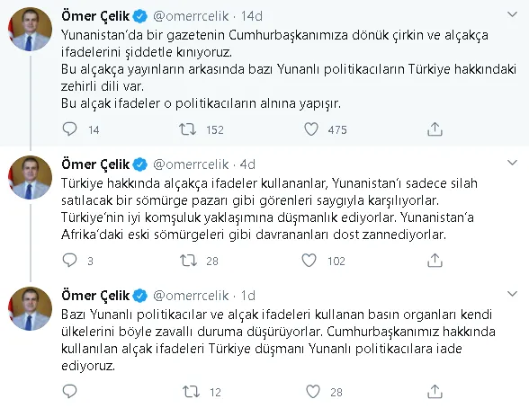 AK Parti ve İletişim Başkanlığı'ndan Yunan gazetesi hakkında flaş açıklama: Hesabı sorulmalı