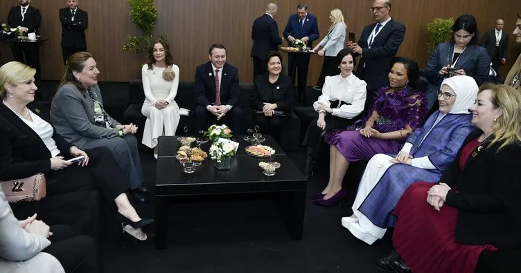 Emine Erdoğan lider ve lider eşleriyle buluştu!