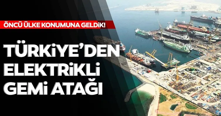 Türkiye’den elektrikli gemi atağı
