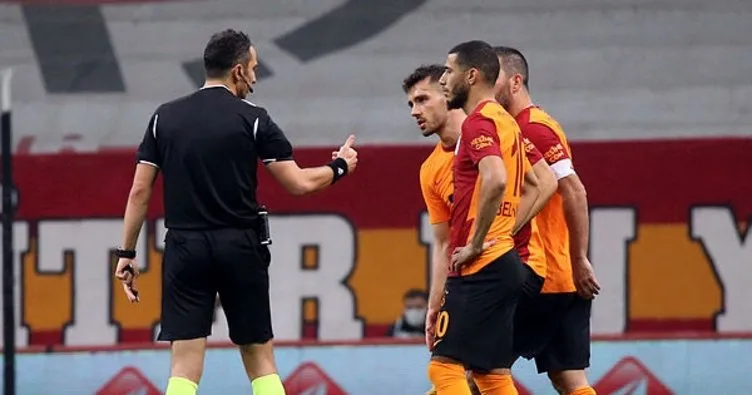 Son dakika: 45 dakika 10 kişi oynayan Galatasaray puan kaybetti! Kırmızı kart...