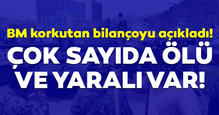 BM’den Aden bilançosu: 40 ölü, 260 yaralı!