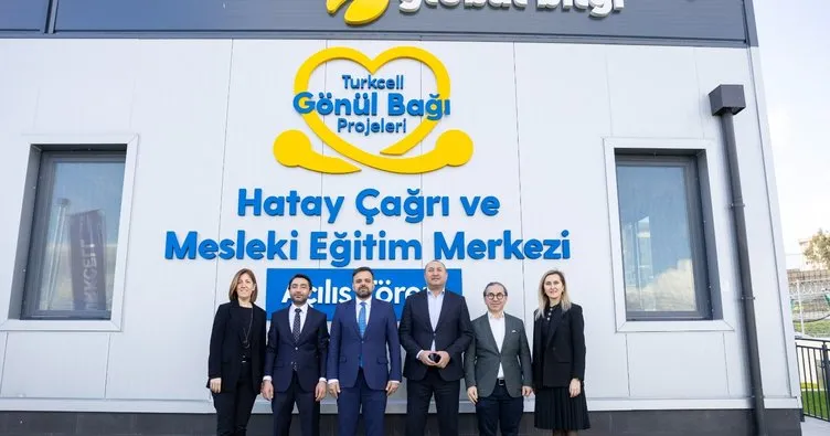 Turkcell Hatay’da Çağrı ve Mesleki Eğitim Merkezi’ni açtı
