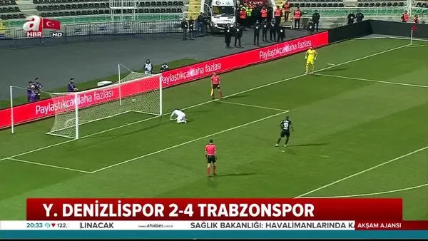 Trabzonspor penaltılarla çeyrek finalde! Denizlispor - Trabzonspor Maç Özeti