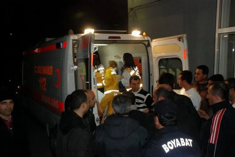 Sinop’ta polis aracına silahlı saldırı