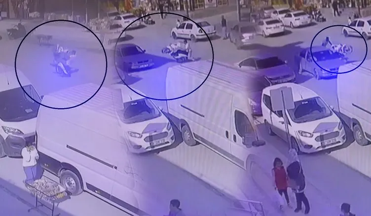 Kaza geliyorum dedi: Ön kaldırarak ilerliyordu…