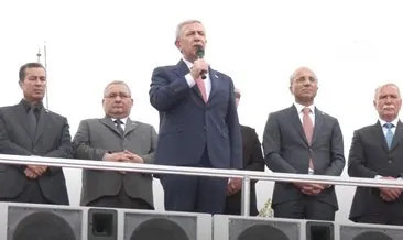 Başkent selle boğuşurken Mansur Yavaş Kayseri’de mitingde #ankara